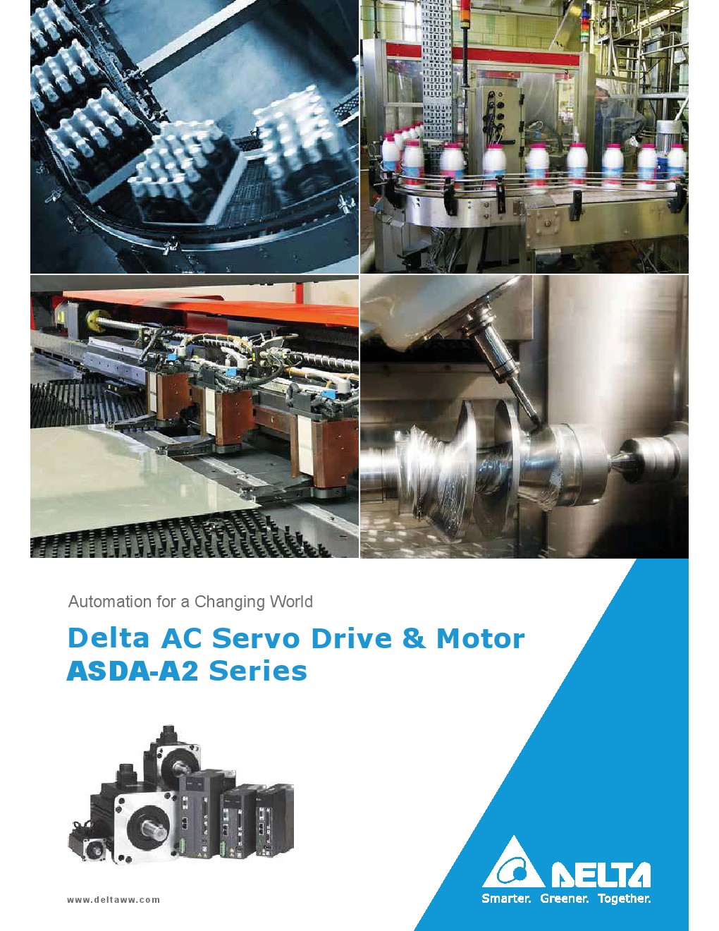 دانلود کاتالوگ سرو درایو و سرو موتور AC دلتا